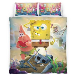 Spongebob Squarepants Characters 21 Duvet Cover