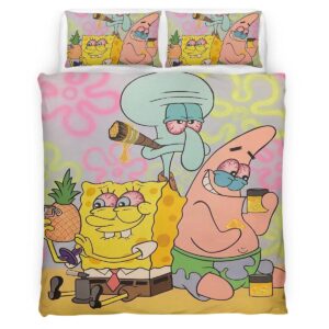 Spongebob Squarepants Characters 23 Duvet Cover