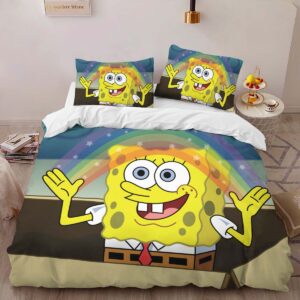 Alternative view of Spongebob Squarepants Characters 25 Duvet Cover