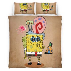 Spongebob Squarepants Characters 43 Duvet Cover