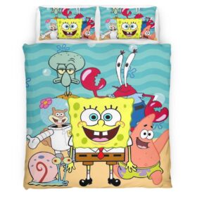 Spongebob Squarepants Characters 45 Duvet Cover