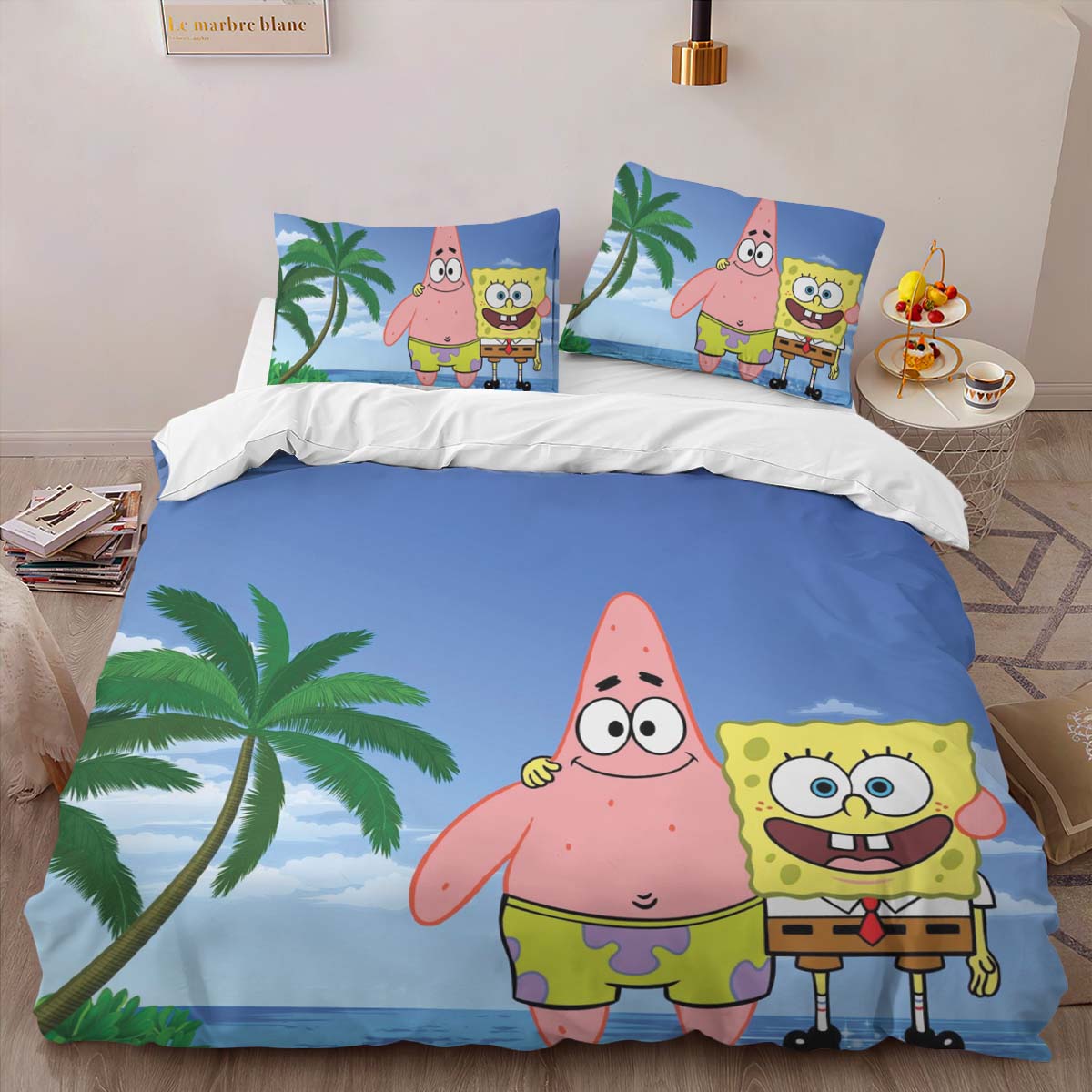 Spongebob and Patrick Star Squarepants Spongebob Duvet Cover - Image 2