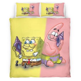Spongebob and Patrick Star Squarepants Spongebob 4 Duvet Cover