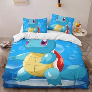 Alternative view of Squirte Pokemon 3 Duvet Cover