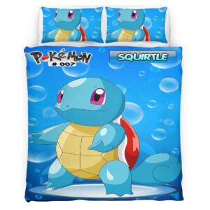 Squirte Pokemon 3 Duvet Cover