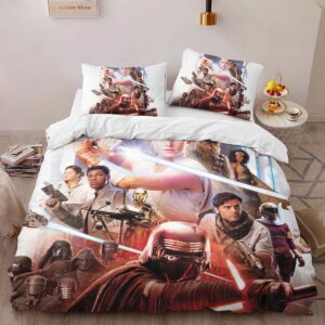 Alternative view of Star Wars All Characters 1007 Duvet Cover