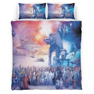 Star Wars Attack Of The Clones Duvet Cover
