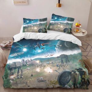 Alternative view of Star Wars Battlefield 1 Duvet Cover