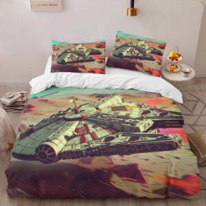 Alternative view of Star Wars Falcon Millennium Duvet Cover