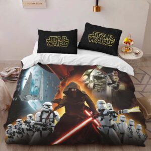 Alternative view of Star Wars The Force Awakens Duvet Cover