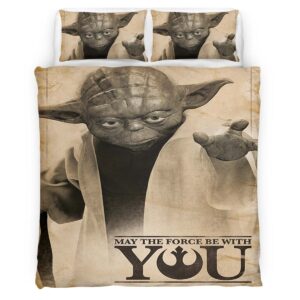 Star Wars Yoda May The Force Be With You Duvet Cover