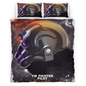 Star wars tie fighter pilot Duvet Cover