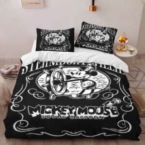 Alternative view of Steam Boat Mickey Mouse 2 Duvet Cover