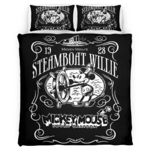 Steam Boat Mickey Mouse 2 Duvet Cover