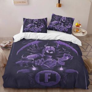 Alternative view of Storm Wild Raven Fortnite Skin 05 Duvet Cover
