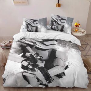Alternative view of StormTrooper star wars 10 Duvet Cover