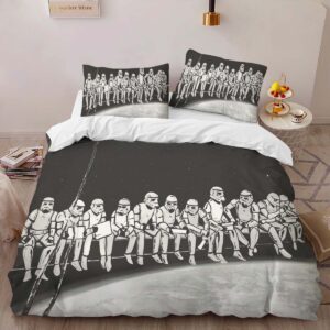 Alternative view of StormTrooper star wars 8 Duvet Cover
