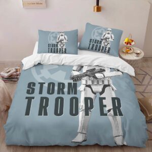 Alternative view of Stormtrooper Star Wars 3 Duvet Cover