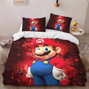 Alternative view of Super Mario 13 Duvet Cover