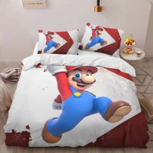 Alternative view of Super Mario 18 Duvet Cover