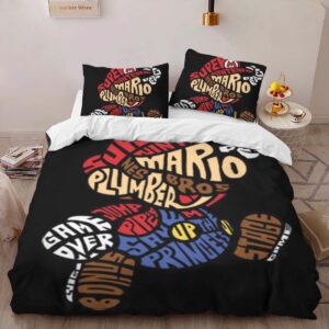 Alternative view of Super Mario 22 Duvet Cover