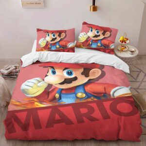 Alternative view of Super Mario 5 Duvet Cover