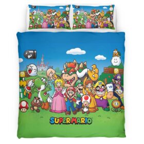 Super Mario Characters 14 Duvet Cover