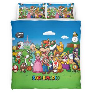 Super Mario Characters 14 Duvet Cover