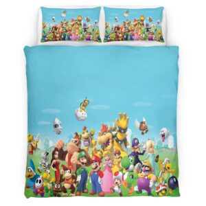 Super Mario Characters 15 Duvet Cover