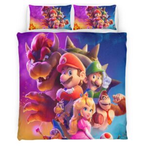 Super Mario Characters 16 Duvet Cover