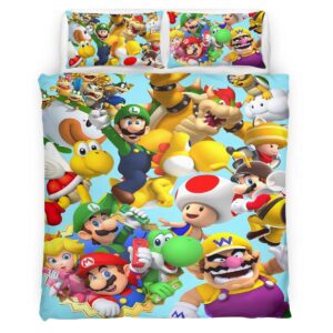 Super Mario Characters 27 Duvet Cover