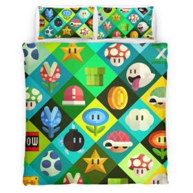 Super Mario Characters 29 Duvet Cover
