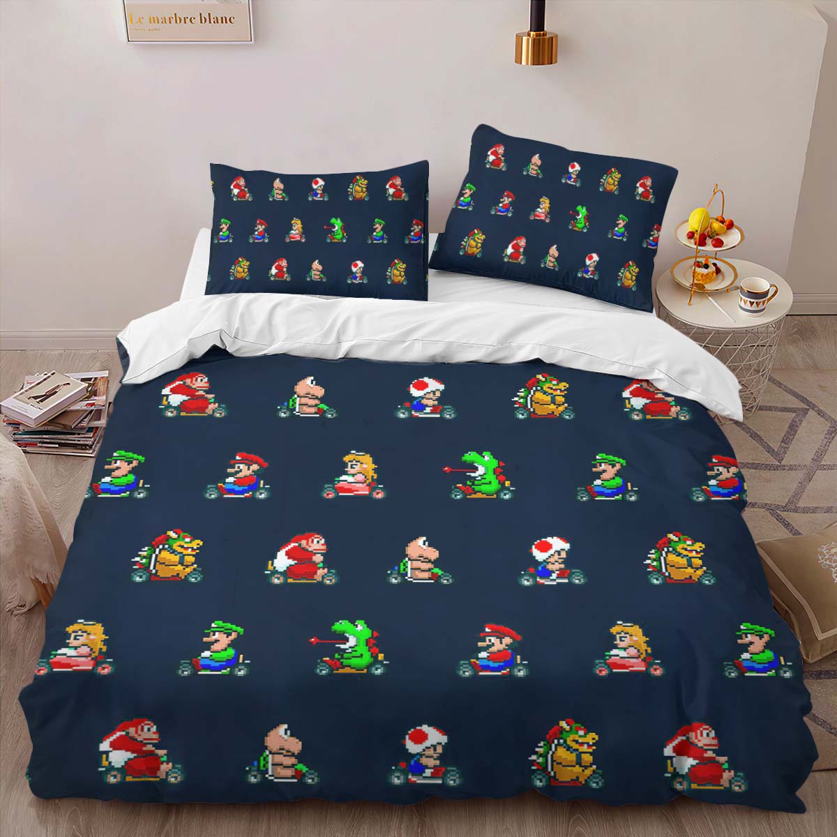 Super Mario Characters 30 Duvet Cover - Image 2