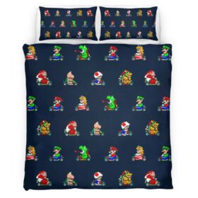 Super Mario Characters 30 Duvet Cover