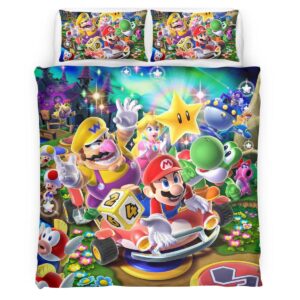 Super Mario Characters Duvet Cover