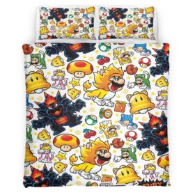 Super Mario Characters 31 Duvet Cover