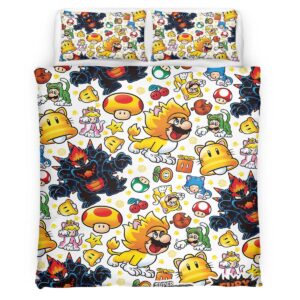 Super Mario Characters 31 Duvet Cover