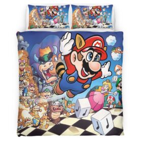 Super Mario Characters 33 Duvet Cover