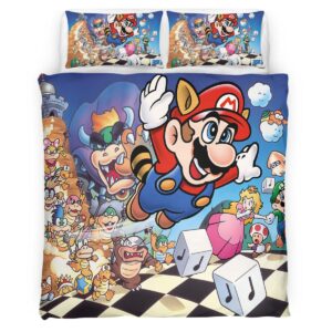 Super Mario Characters 33 Duvet Cover