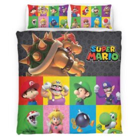 Super Mario Characters 39 Duvet Cover