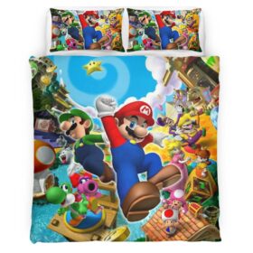 Super Mario Characters 4 Duvet Cover