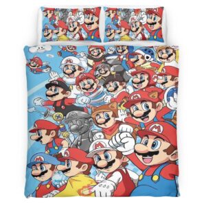 Super Mario Characters 45 Duvet Cover