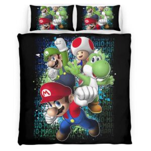 Super Mario Characters 49 Duvet Cover