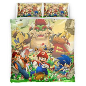 Super Mario Characters 5 Duvet Cover