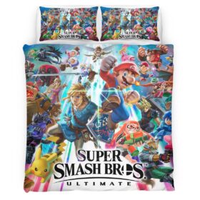 Super Mario Characters 9 Super Bros Duvet Cover