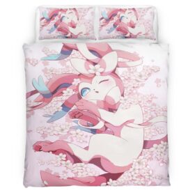 Sylveon Pokemon 3 Duvet Cover