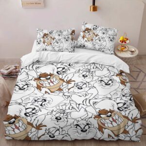 Alternative view of Taz Tasmania Looney Tunes 03 Duvet Cover