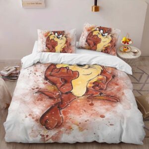 Alternative view of Taz Tasmania Looney Tunes 04 Duvet Cover