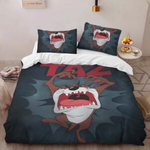 Alternative view of Taz Tasmania Looney Tunes 05 Duvet Cover
