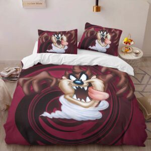 Alternative view of Taz Tasmania Looney Tunes 06 Duvet Cover